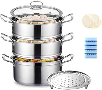 業務用 蒸し器 3段 角型 蒸し料理 蓋 水槽 ステンレス 蒸篭 スチーマー 業務用 蒸し器 3段 角型 蒸し料理 蓋 水槽 ステンレス 蒸篭